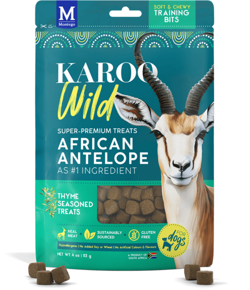 Karoo Antelope Thyme Seasoned Bits Dog Treats