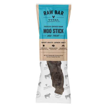 Vital Essentials Freeze-Dried Raw Moo Stick Dog Treat
