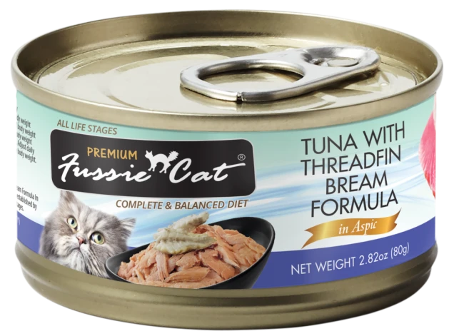 Fussie Cat Tuna with Threadfin Bream Cat Food