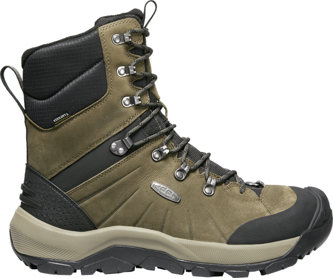 Keen Men's Revel IV High Polar Waterproof Insulated Hiking Boot - Brown