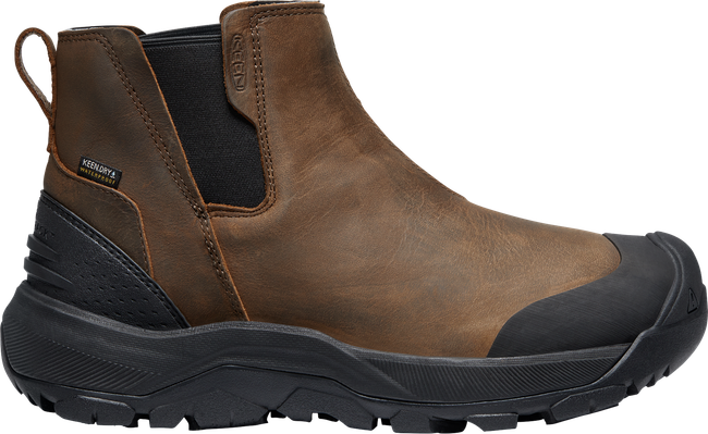 Keen Men's Revel IV Chelsea Waterproof Insulated Hiking Boot - Brown
