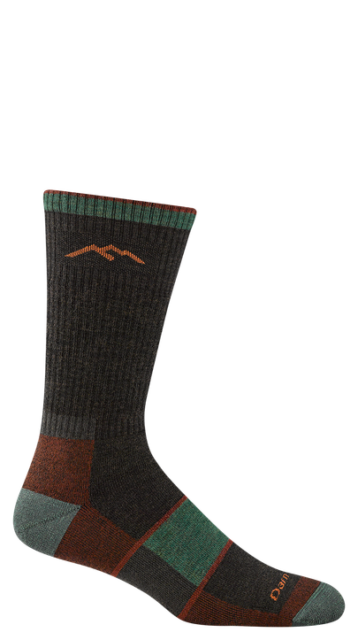 Darn Tough Men's "Hiker" Midweight Boot Full Cushion Hiking Socks - Walnut