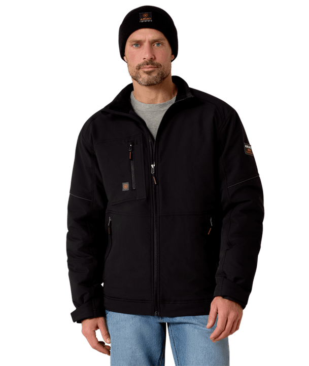Ariat Men's Rebar DriTEK DuraStretch Insulated Jacket - Black