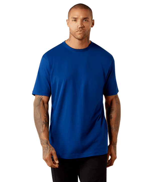 Ariat Men's Rebar Cotton Strong Standard T-Shirt - Navy Peony