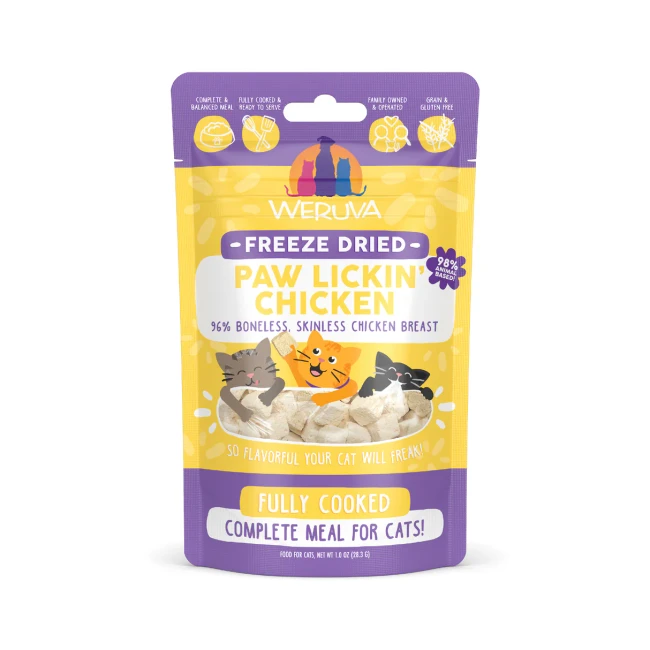 Weruva Freeze Dried Paw Lickin' Chicken
