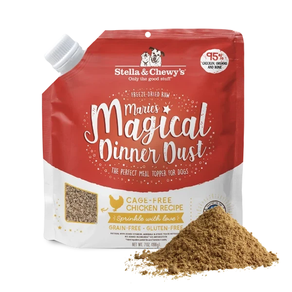 Stella & Chewy Marie's Magical Dinner Dust Cage-Free Chicken Meal Topper
