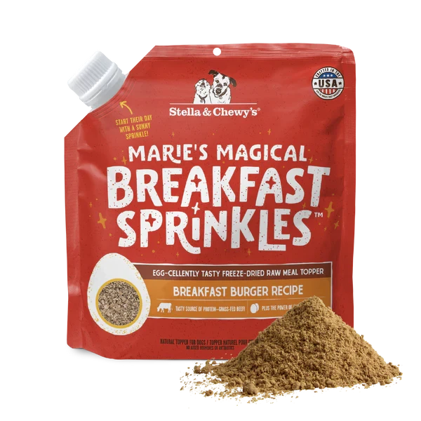 Stella & Chewy Marie’s Magical Breakfast Sprinkles Breakfast Burger for Dogs