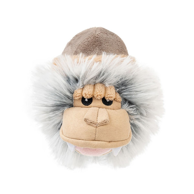 Tall Tails 2-in-1 Yeti with Hat Holiday Fetch Ball Dog Toy