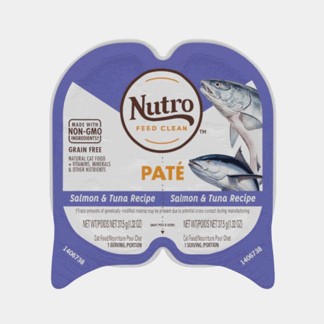 Nutro Salmon & Tuna Recipe Pate 2.64 oz