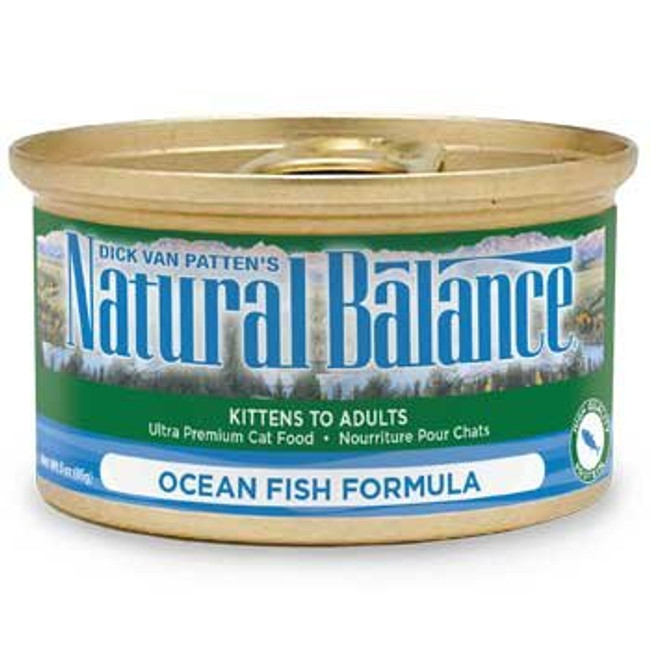 Natural Balance Ultra Premium Ocean Fish Canned Cat Formula - 5.5oz