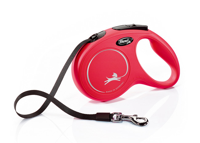 Flexi Classic Red Tape Extendable Dog Leash