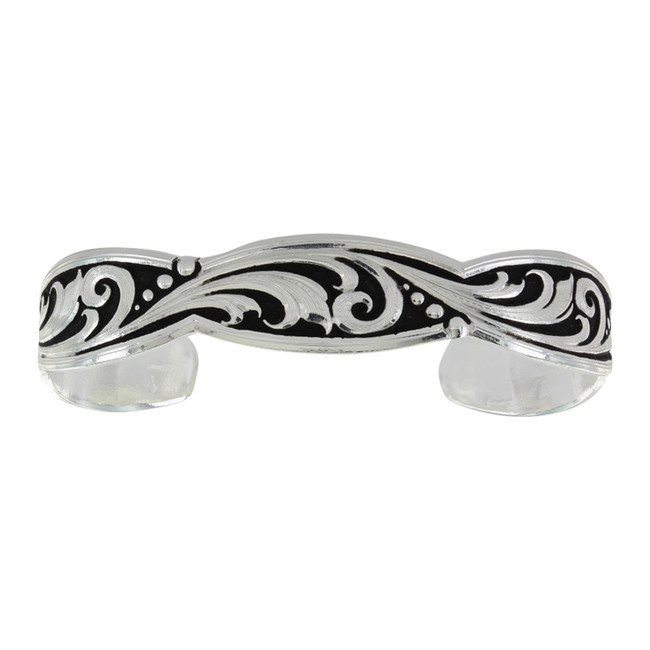 Montana Silversmiths LeatherCut Trailing Vine Cuff Bracelet Montana Silversmiths LeatherCut Trailing Vine Cuff Bracelet