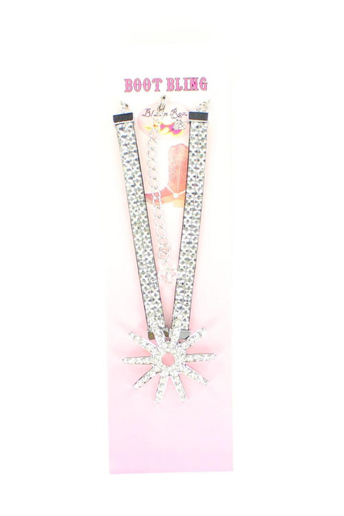 Boot Bling Crystal Spur Rowl