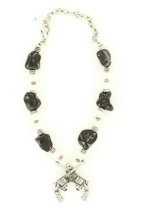 Boot Bling Double Barrel Onyx