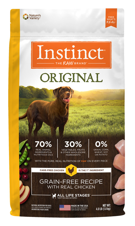 Instinct Original Grain-Free Recipe with Real Chicken Formula Dry Dog Food