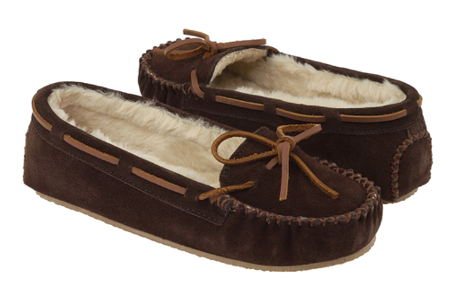 Minnetonka Cally Slipper Chocolate