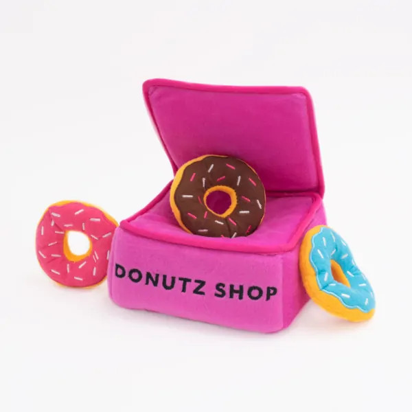 Zippy Paws Burrow Donutz Box Toy