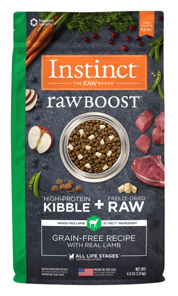 instinct raw lamb