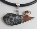 Turkish Pseudomorph Agate & Mexican Opal Necklace