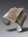 "Crossing" Sterling Silver Cuff