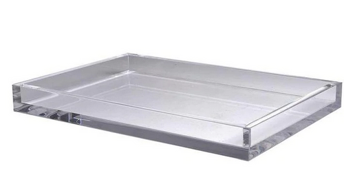Mike & Ally Solid Ice Large Vanity Tray