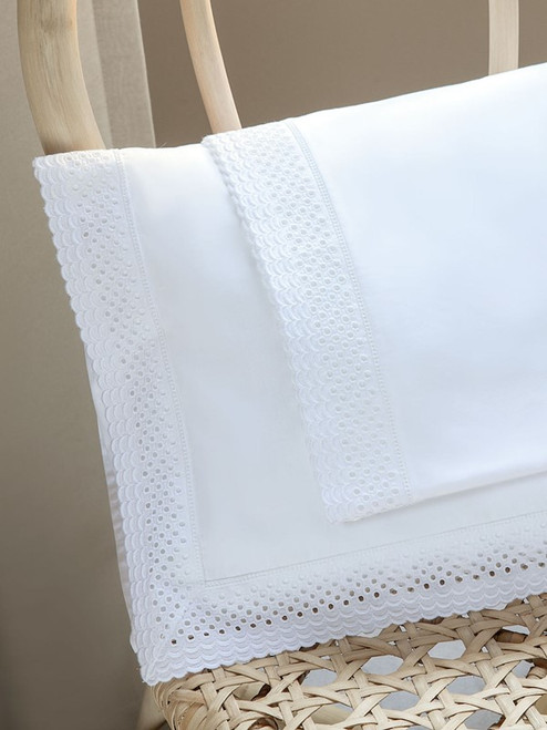 Bovi Unique Crib Pillowcase White