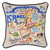 Catstudio Israel Hand-Embroidered Pillow