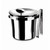 Casa Bugatti USA Acqua Thermal Stainless Steel Ice Bucket with Lid and Tongs