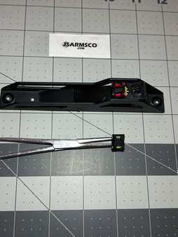 Fiber Optic rear sight for Hi Point Pistols and Carbines