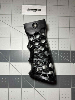Hex pattern pistol grip foregrip