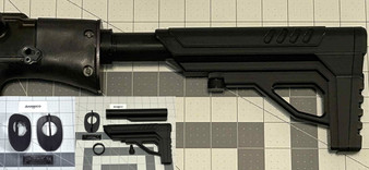 DIY AR style Buttstock Adapter for Hi Point Carbine