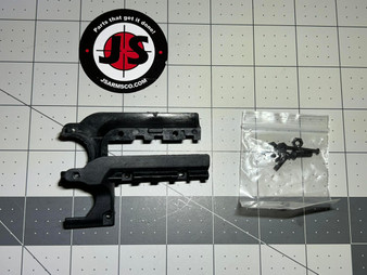 1911 lower picatinny rail that clamps to trigger guard