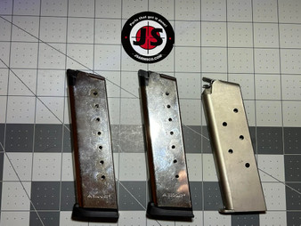 45 caliber 1911 magazines x 3