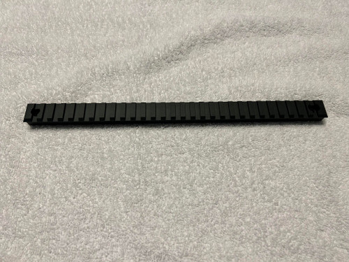 12" Blank uncut thick picatinny rail