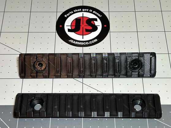 MLOK Picatinny rail with 11 slots