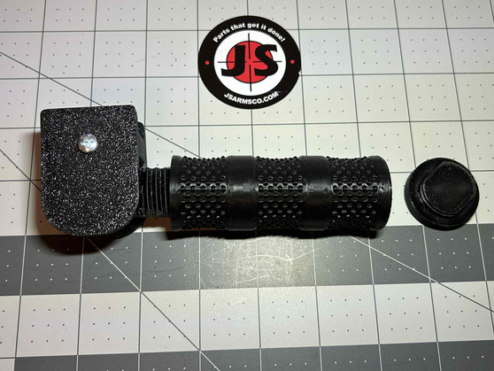 Folding Picatinny Fore Grip with storage