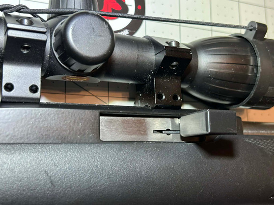 Mossberg 702 and Rossi RS22 extended charging handle