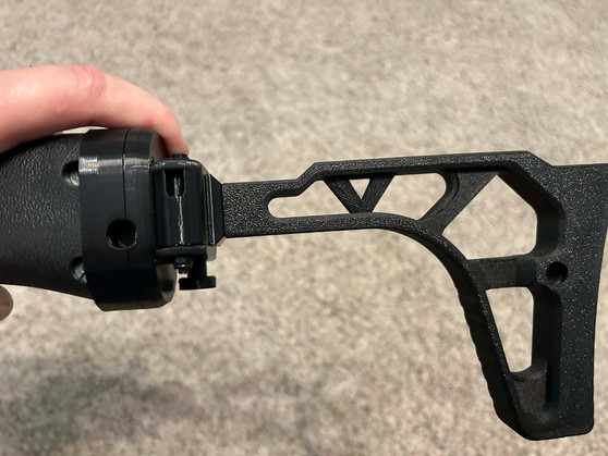Thin Stock for one cut Integrated stock adapter