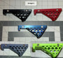 Hex pattern angled foregrip - 5 Colors