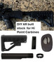 DIY AR Buttstock Adapter (full kit) for Hi Point Carbines - FREE USPS Priority Shipping