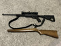 Ruger 10/22 AR style stock with MLOK with Aluminum buffer tube and AR buttstock included