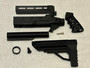 Ruger 10/22 AR style stock with MLOK with buttstock included