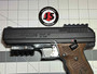 NO MOD: 40/45 Poly Framed lower picatinny Rail for Hi Point Pistols
