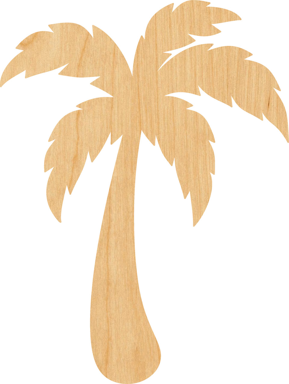Palm Tree 1085 Laser Wood Shapes