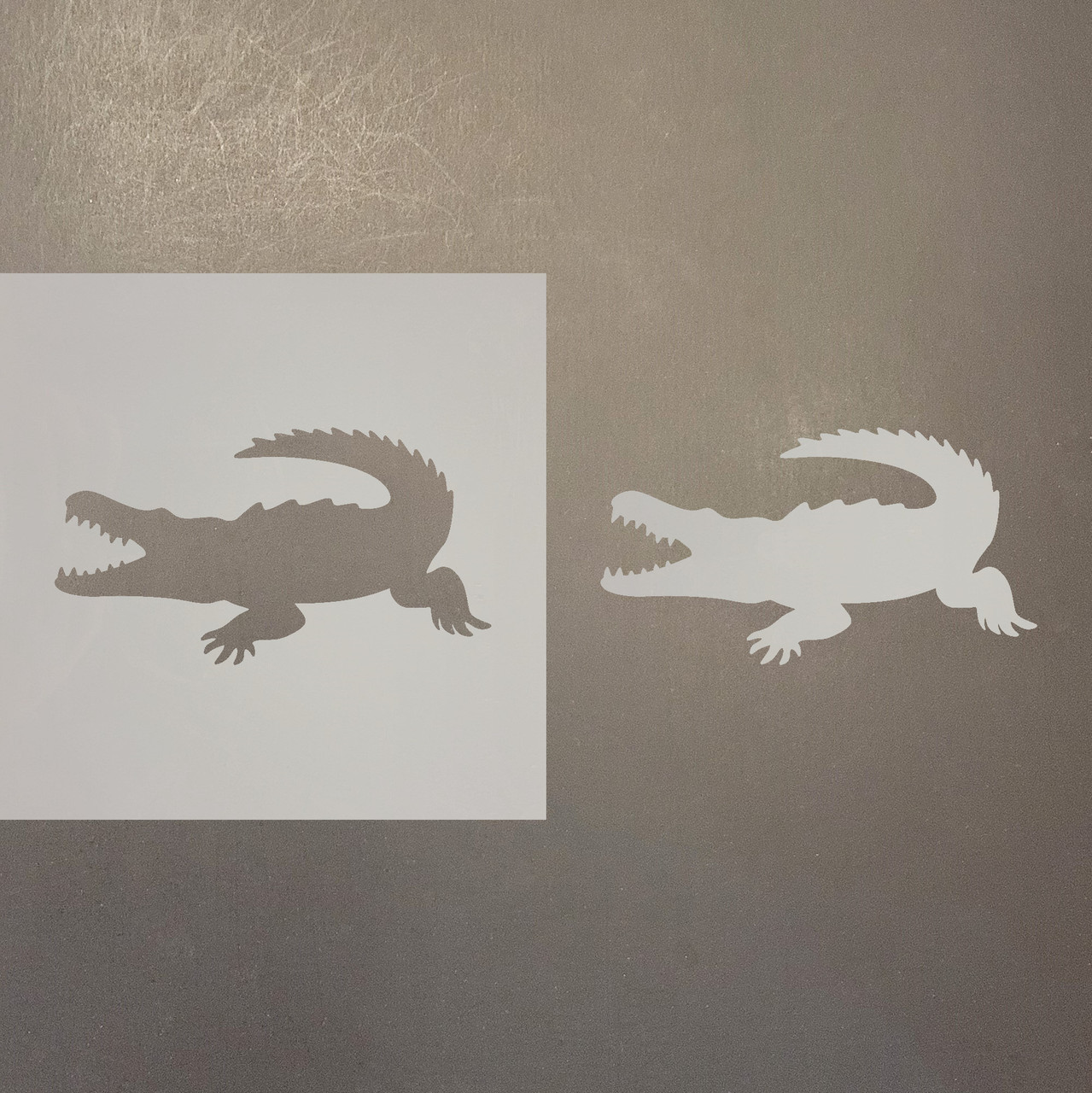 Alligator Stencil