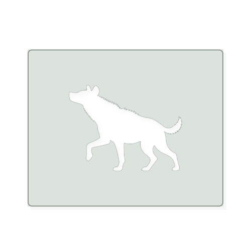 Hyena Reusable Mylar Stencil, 10 mil Plastic Paint Stencil for Crafts and Decor