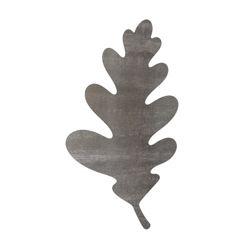 Oak Leaf 1 Steel Cutout Shape, Raw Metal Wall Art and Craft Supply