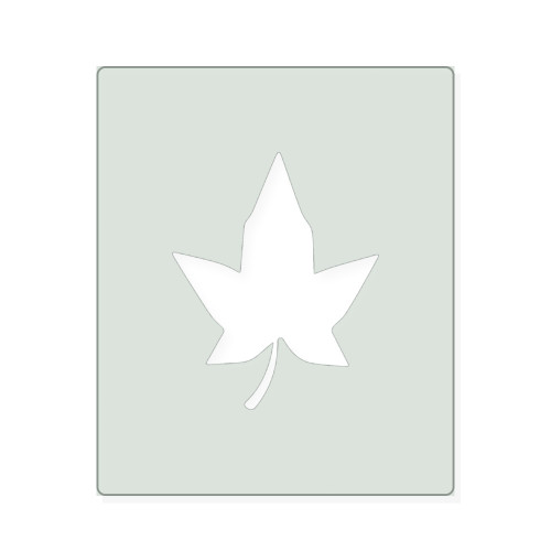 Ivy Leaf Reusable Mylar Stencil, 10 mil Plastic Paint Stencil for Crafts and Decor
