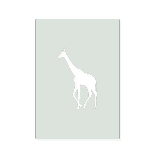 Giraffe 3 Reusable Mylar Stencil, 10 mil Plastic Paint Stencil for Crafts and Decor