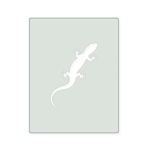 Salamander Reusable Mylar Stencil, 10 mil Plastic Paint Stencil for Crafts and Decor